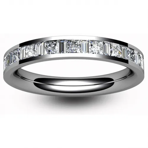 Half Channel Set Eternity Ring (TBC6002H) - All Metals